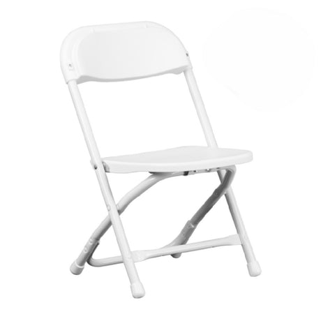 Flash Furniture Y-KID-WH-GG Timmy Folding Chair 220 Lb. Weight Capacity 13"W X 2-1/4"D X 25"H Folded Size