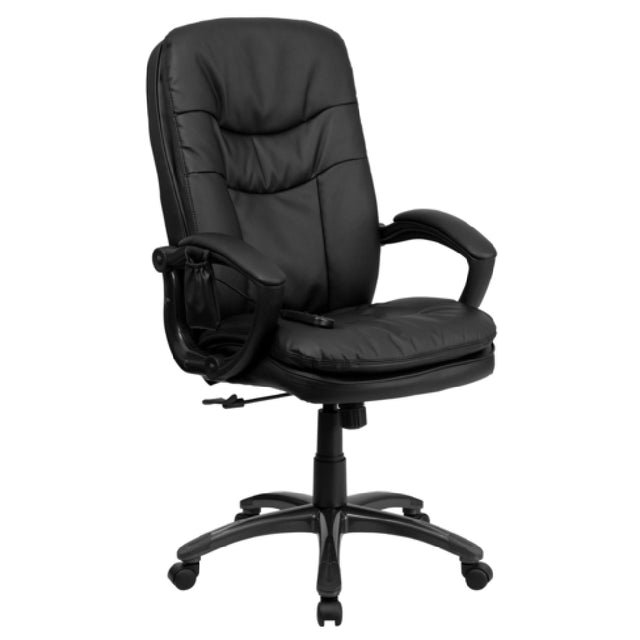 Flash Furniture BT-9585P-GG Massaging Executive Swivel Office Chair 44-1/2" To 48" Adjustable Height