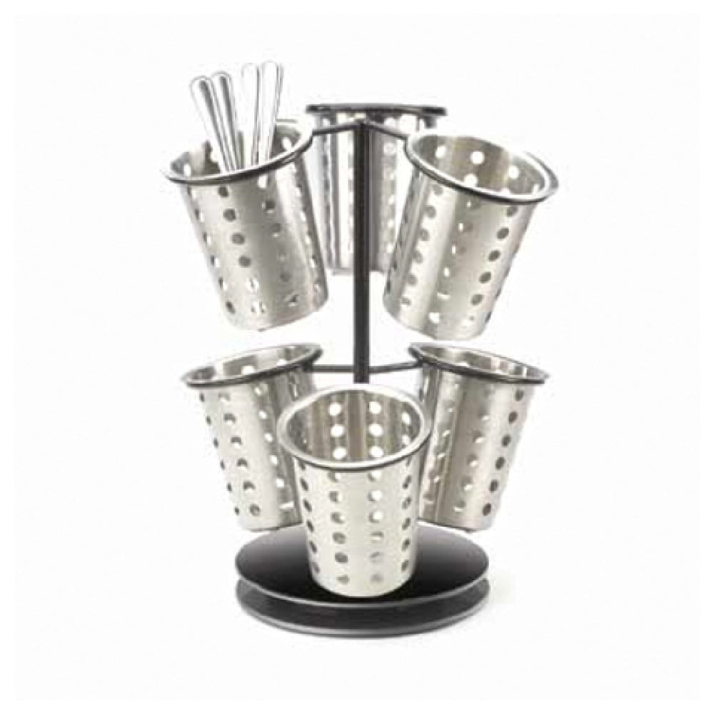 Cal Mil 1227-13 Cutlery Holder 12"W X 12"D X 15-1/4"H 2-tier