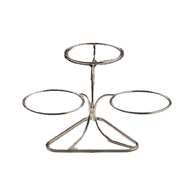 Bon Chef 9310SS Plate Stand 3 Rings 8" W