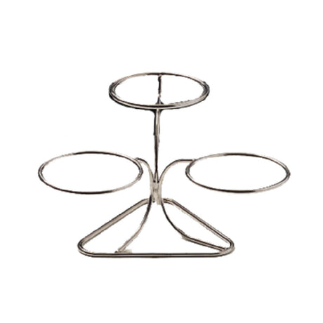 Bon Chef 9310CABERNET Plate Stand 3 Rings 8" W