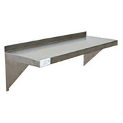 Serv-Ware SSWS1448-CWP-V - Serv-Ware - Shelving - 430 S/S Wall Shelf - Dimensions: 48" W X 14" D X 3" H