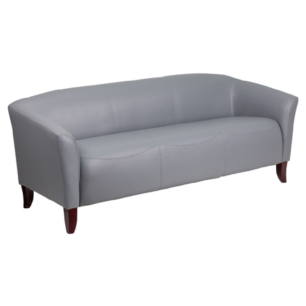 Flash Furniture 111-3-GY-GG Hercules Imperial Series Reception Sofa 72-3/4"W X 29"D X 29"H