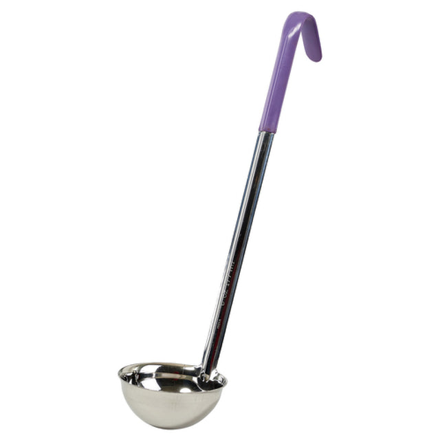 Winco LDC-6P Color-Coded Ladle 6 Oz. 15-1/2" Handle