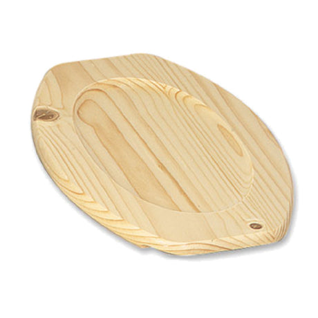 Alegacy Foodservice Products 62WU Wood Underliner Oval 8-5/16" X 12-1/2"
