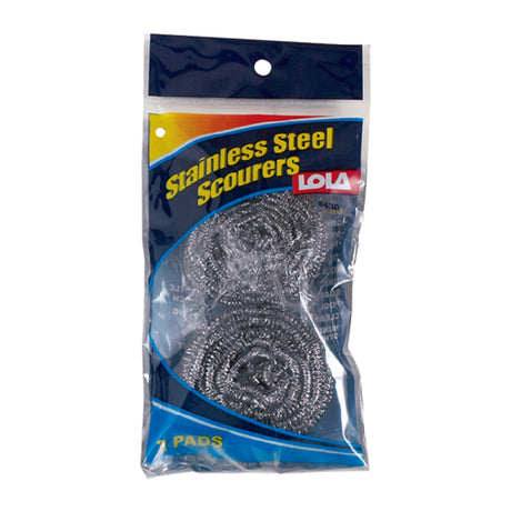 Harold Import Co. L430 Lola Wire Scourer Stainless Steel (pack Of 2)