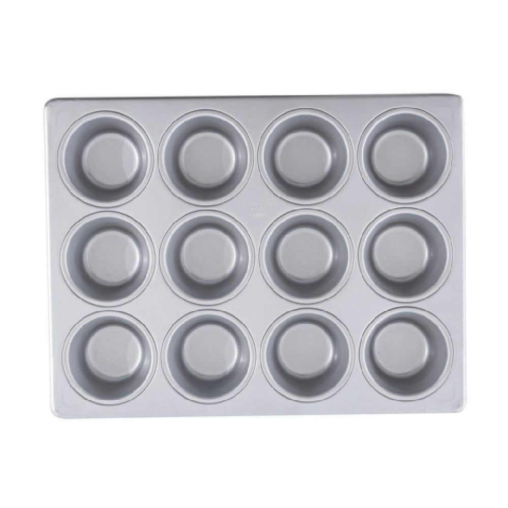 Tablecraft 12472 Muffin/Cupcake Pan 13.75" X 10.5" X 1.375" Steel (aluminized)