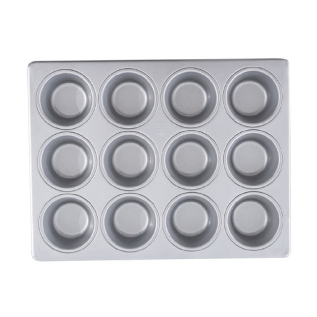 Tablecraft 12472 Muffin/Cupcake Pan 13.75" X 10.5" X 1.375" Steel (aluminized)