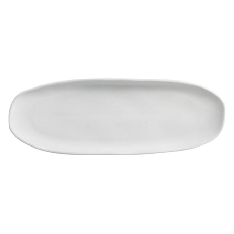 Porto Brasil 14214119801 - Shallow Organic Oval Platter Large, 5.1", Stoneware
