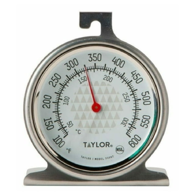 Taylor 3506FS Oven Thermometer 2-1/2" Dial 100° To 600°F (50° To 300° C) Temperature Range