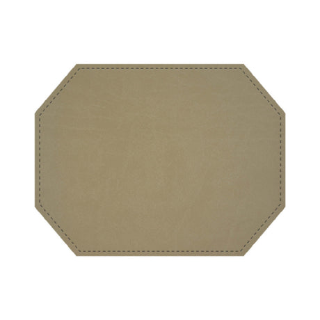 Risch TABLEMATOCT-EVERGREEN 17X13 Evergreen Bio-friendly Faux-leather Table Mat (specify Color)