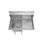 Koolmore SA151512-15R3 - Sink, 1-compartment, 33"W X 21"D X 44-1/2"H Overall Size
