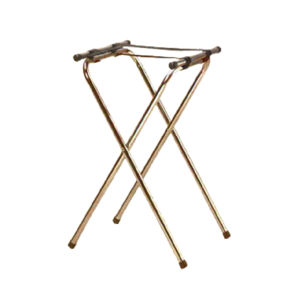 American Metalcraft TRSD1815 - Deluxe Tray Stand, 19"L X 15-5/8"W X 31" High, Black Nylon Straps