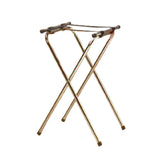 American Metalcraft TRSD1815 - Deluxe Tray Stand, 19"L X 15-5/8"W X 31" High, Black Nylon Straps
