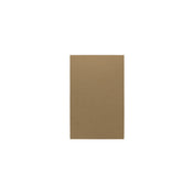 Risch CHIP 5.5X8.5 5 1/2 X 8 1/2 Brown And Rigid Hardboard Menu Stiffener Made For All Clear Vinyl And Deluxe Sewn Menu Covers
