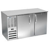 Beverage Air BB58HC-1-S - Refrigerated Back Bar Storage Cabinet, Two-section, 59"W