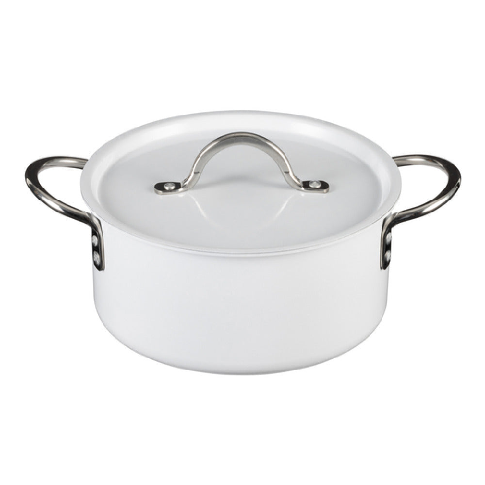 Bon Chef 73301-OM-W Country French X Ombre Sauce Pot 3 Qt 9 Oz 8 5/8"D X 3 7/8"H