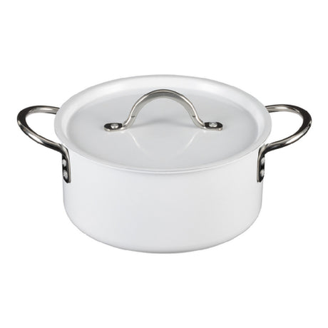 Bon Chef 73301-OM-W - Country French X - Ombre Sauce Pot, 3 Qt 9 Oz, 8 5/8"D X 3 7/8"H