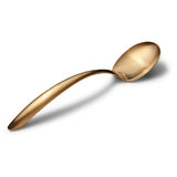 Bon Chef 9457GM - EZ Use Banquet Serving Spoon, 2 Oz., 13-1/2"