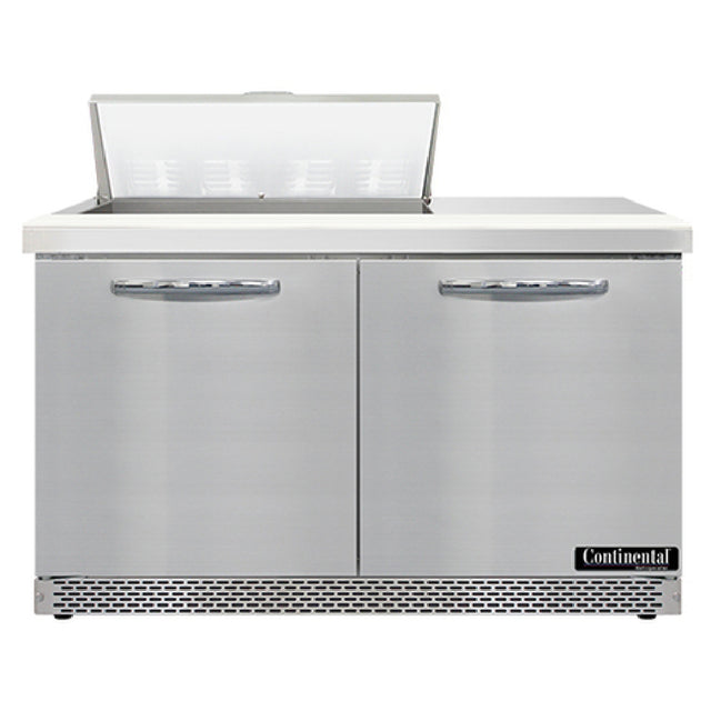 Continental Refrigerator SW48N8-FB Sandwich Unit Front Breather 48"W