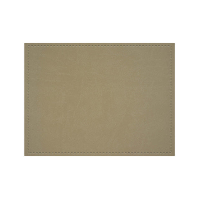 Risch PLACEMATDX-EVERGREEN 16X12 Evergreen Bio-friendly Faux-leather Premium Sewn Placemat (specify Color)