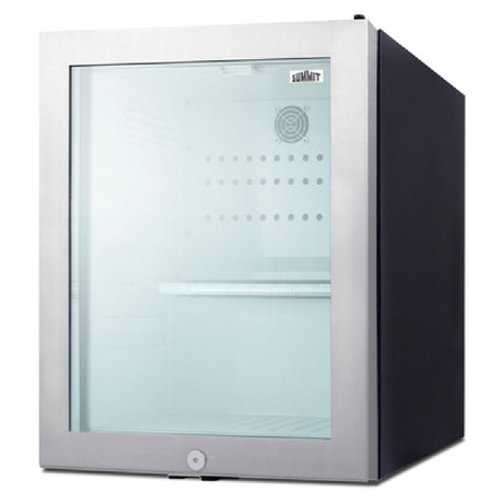 Summit MB13GST Minibar Refrigerator 0.9 Cu. Ft. Capacity Self-contained Rear Mounted Compressor