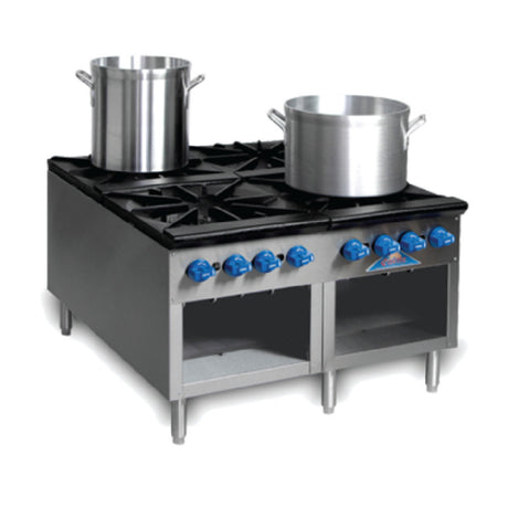 Comstock-Castle 2CSP36 Stock Pot Range Gas 36" Wide