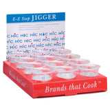 Harold Import Co. 321PRO HIC E-Z Step Jigger 2 Oz. Acrylic (12 Each Total Per Display/case)