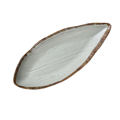 Yanco YO-2112 Yoto Display Plate 12"L X 5-1/8"W X 1-1/2"H Oval