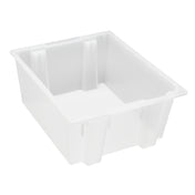 Quantum SNT225CLCS - Stack And Nest Tote, 23-1/2"W X 19-1/2"D X 10"H, Heavy Duty