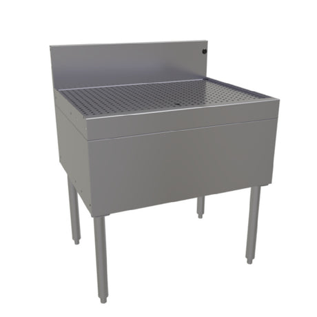 Glastender DBB-30 Underbar Drainboard Free Standing 30"W X 24"D