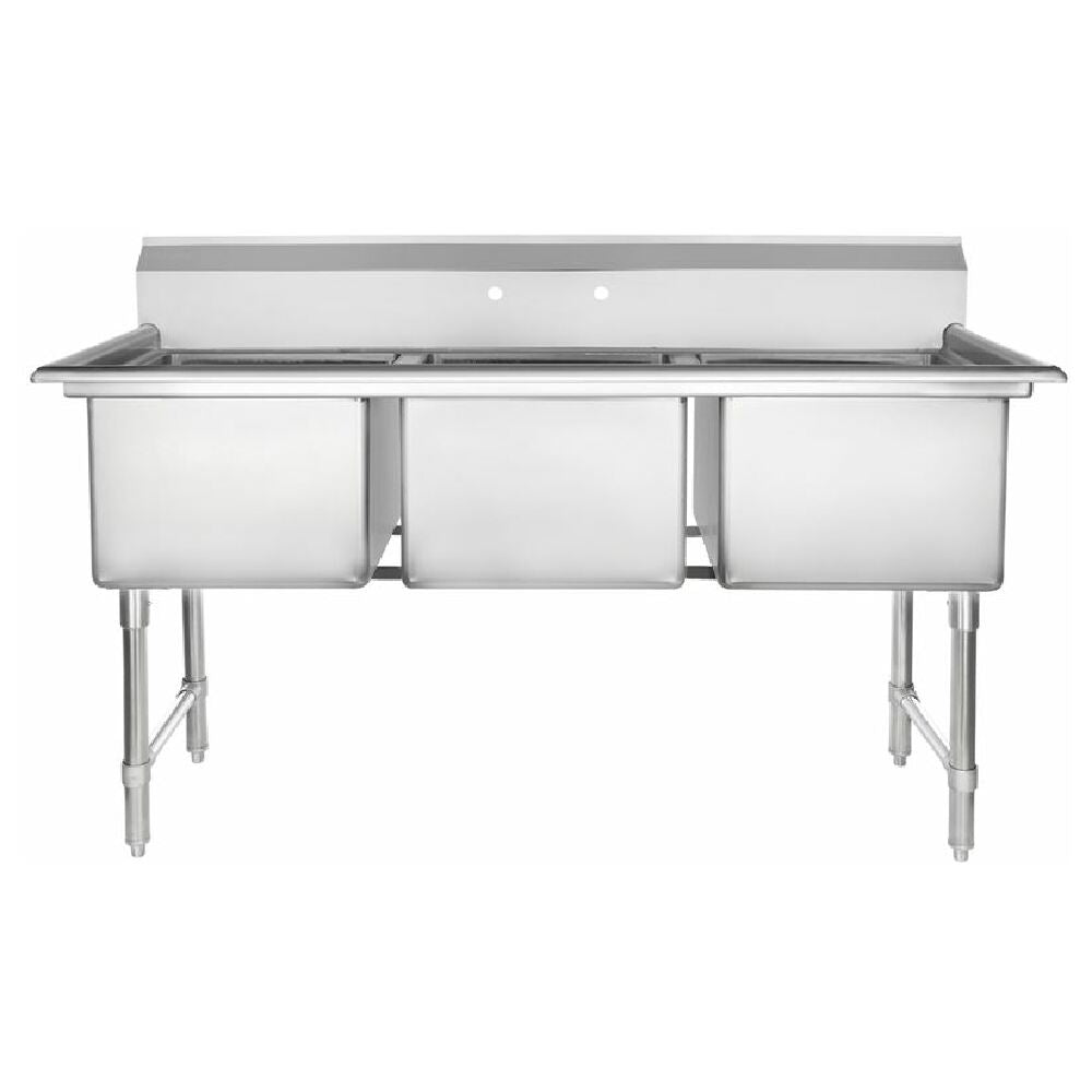 Empura Stainless EHD31818 Sink (3) Compartment Heavy Duty