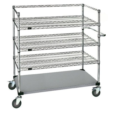 Quantum WRSC4-54-2436FS Utility Cart 3-sided Frame 36"W X 24"D X 60"H