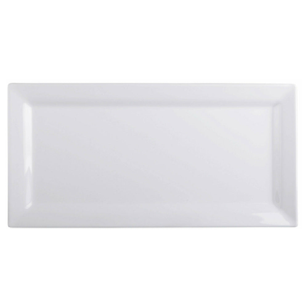 GET Enterprises Q2-V147-W Elite Global Solutions Serving Platter 14"L X 7"W X 1"H Rectangular