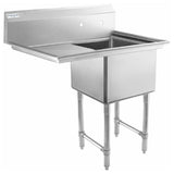 Empura Stainless EHD11818L18 Sink (1) Compartment Heavy Duty