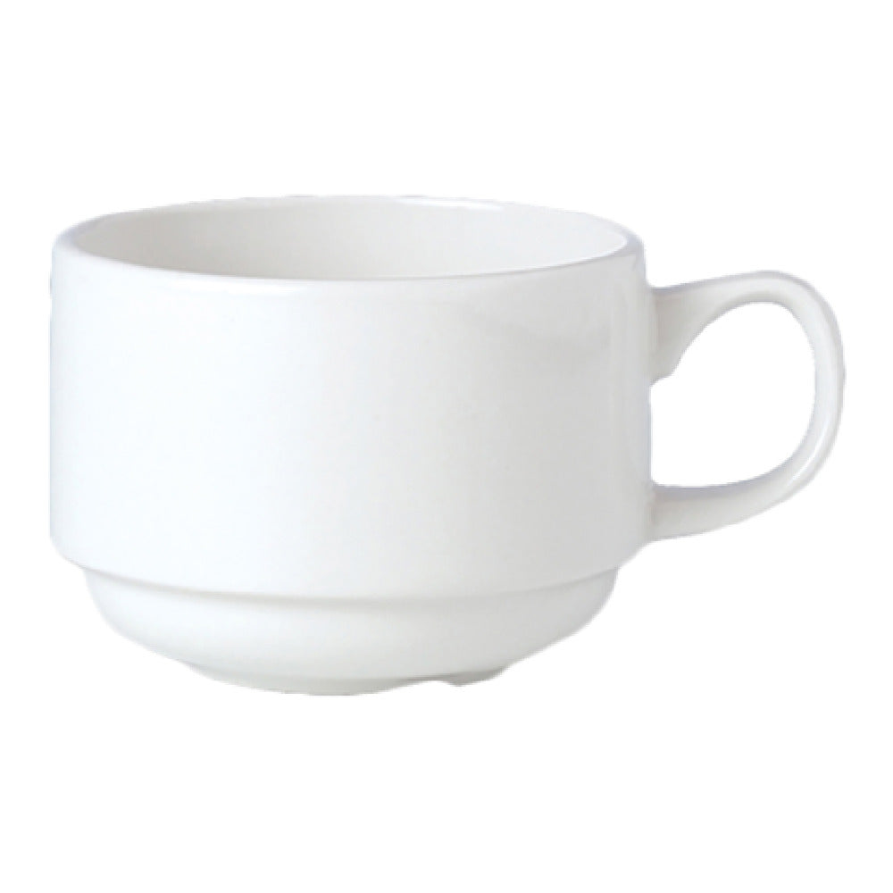 Steelite 11010234 Slimline Cup 3-1/2 Oz. 3-1/2"W X 2"H
