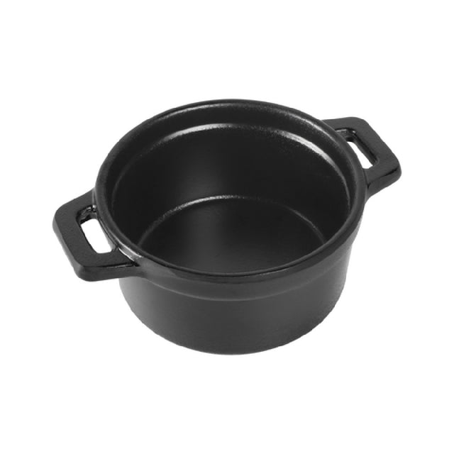 GET Enterprises JWB42-B Elite Global Solutions Illogical Mini Pot 4 Oz. Capacity 3-1/2" Dia. X 1-3/4"H