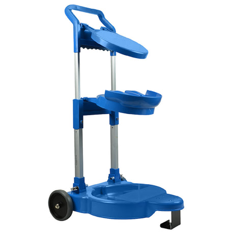 Franklin Machine Products 150-6133 San Jamar® Saf-T-Ice Cart For 6 Gallon Totes Blue Plastic