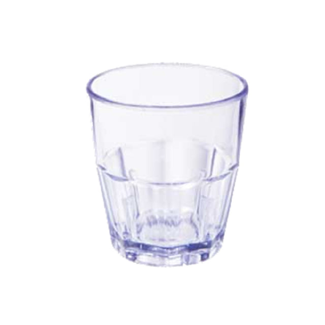 GET Enterprises 9955-1-BL Bahama™ Rock Tumbler 5-1/2 Oz. (6.45 Oz. Rim Full) 2-7/8" Dia. X 3"H Stacking