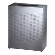 Rubbermaid FGSR18EPLSM - Silhouette Indoor Receptacle, Large Rectangular, 24"L X 12"W" X 30"H