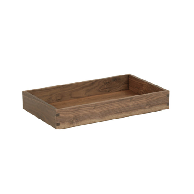 Cal Mil 23106-12203-78 Sydney Tray 12"W X 20"D X 3"H Walnut