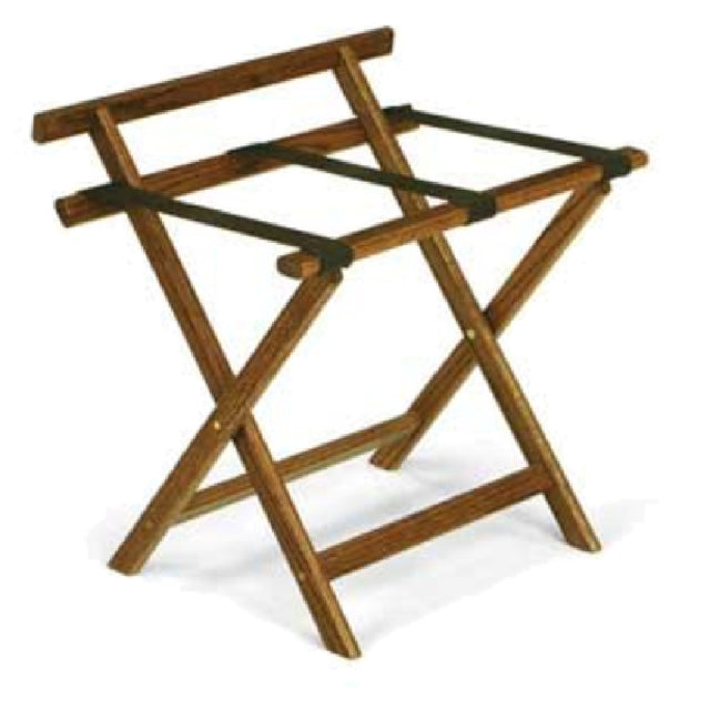 Forbes Industries 932-LO Luggage Rack 24"W X 18-1/2"D X 23"H Solid Oak