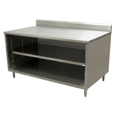 BK Resources CSTR5-3036 Chef Table Cabinet Base With Open Front 36"W X 30"D X 39-3/4"H Overall Size