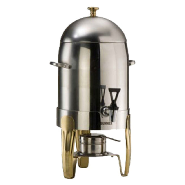 American Metalcraft ALLEGCU1 Allegro™ Coffee Urn 12 Qt. 18/10 Stainless Steel Body With Titanium Plated Legs