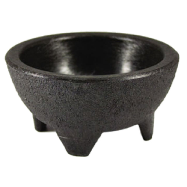 HS Inc NHS1006-CH Molcajete Mediano 8 Oz. 4" Dia. X 1-1/2" Deep