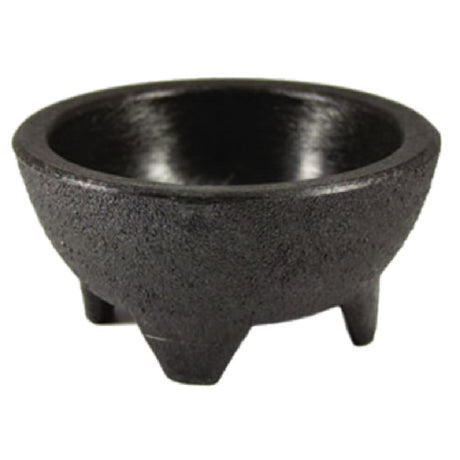 HS Inc NHS1006X6-CH Molcajete Mediano 8 Oz. 4" Dia. X 1-1/2" Deep