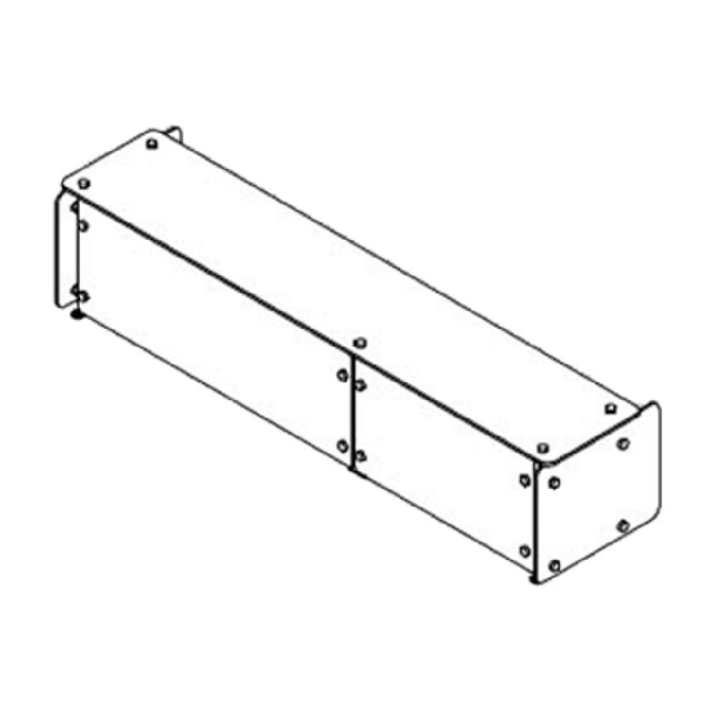 Delfield DCFSG FlexiShield™ Food Shield Single Tier With Glass Shelf Single Service