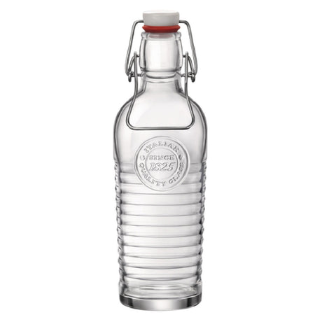 Steelite 49119Q175 Bottle 25-1/4 Oz. Embossed Stamp & Textured Rings