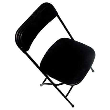 Forbes Industries C600BLK/BL EventXpress™ Folding Chair Black Plastic Formed Back & Seat