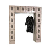 Winholt WL-16-CB - Locker, Garment/16 Person, Doors Are Mesh Grid Vented
